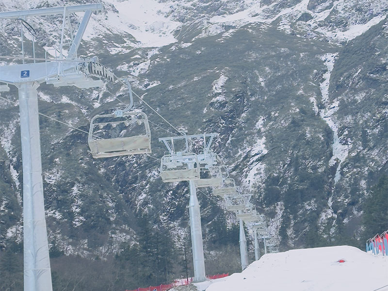 LA/LE Cableway Project of Longxi Algou Ski Resort in Wenchuan County